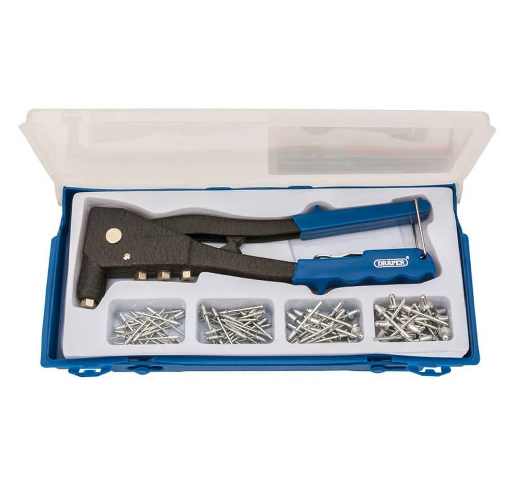 Draper Tools Handpresse Nietpistolen-Set Blau 27843 von Draper Tools