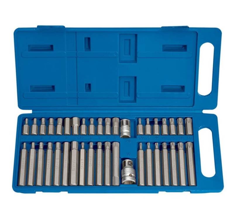 Draper Tools Schraubendreher Bit-Set Torx, Vielzahn & Sechskant 40-tlg. TX-STAR 33323, (1 St) von Draper Tools