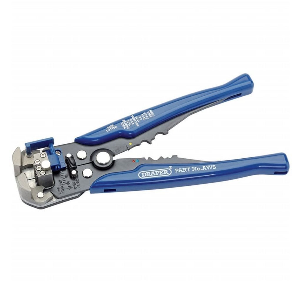 Draper Tools Zündkerzenschlüssel 2-in-1 Abisolierzange/Crimpzange Automatisch Blau 35385 von Draper Tools