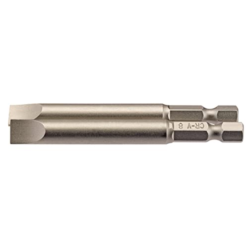 Draper 64310 8 mm Sechskant-Schlitz-Bit, 75 mm lang, 2 Stück von Draper
