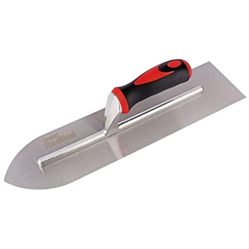 DRAPER 15095 400 mm Soft Grip Bodenbelag Kelle – Schwarz/Rot/Silber von Draper