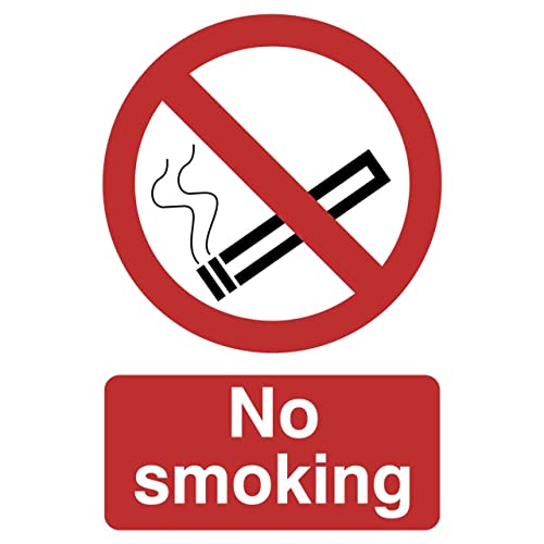 DRAPER 183.299,1 cm No Smoking "Verbot Schild von Draper