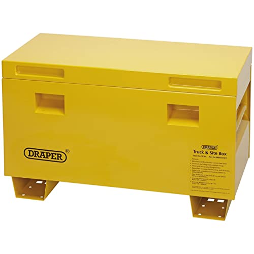 DRAPER 78785 Bauunternehmer Sichere Aufbewahrung Box, gelb, 78787 von Draper