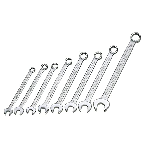 DRAPER 8 PIECE ELORA LONG METRIC COMBINATION SPANNER SET von Draper