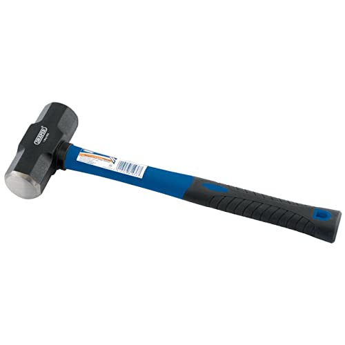 DRAPER 81433 3,2 kg Fiberglas Schaft Schlitten Hammer – blau/schwarz, schwarz, 81436 von Draper