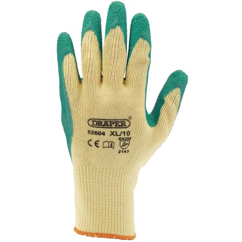 Draper 82604 Arbeitshandschuhe mit Latexbeschichtung, groß, Grün Draper 82604 Arbeitshandschuhe mit Latexbeschichtung, groß, Grün von Draper