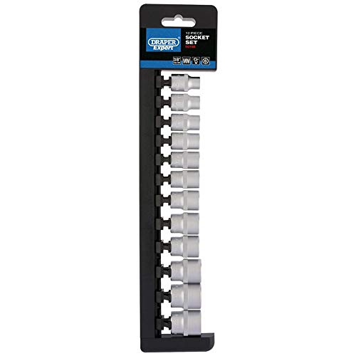 DRAPER D9 M/6pt/E 3/8 Zoll Vierkantantrieb metrisch Buchse, blau, 12 Stück DRAPER D9 M/6pt/E 3/8 Zoll Vierkantantrieb metrisch Buchse, blau, 12 Stück von Draper