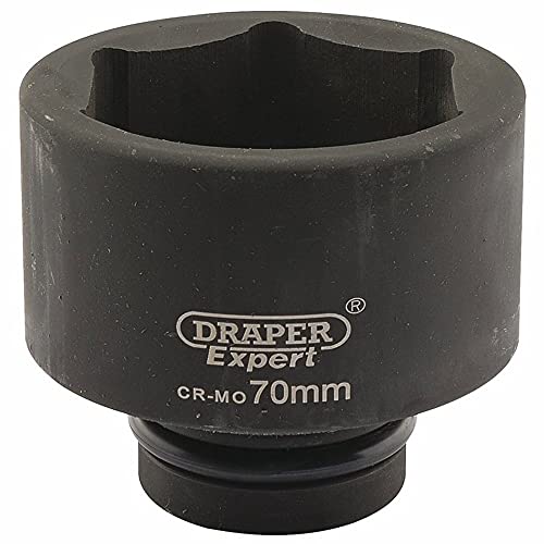 Draper Expert 5131 Hi-Torq 6-Kant-Schlag-Stecknuss mit Vierkantantrieb, 70 mm von Draper
