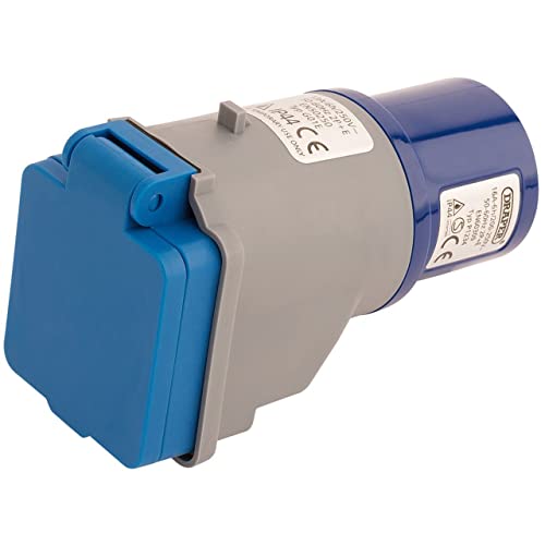 DRAPER Filigran 230 V 16 A zum 13 A geformten Adapter, Mehrfarbig von Draper