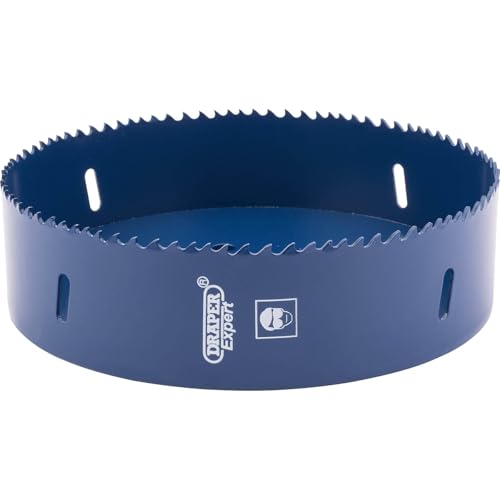 Draper 34776 Expert HSS Bi-Metall Lochsägeblatt, 160 mm, Blau von Draper