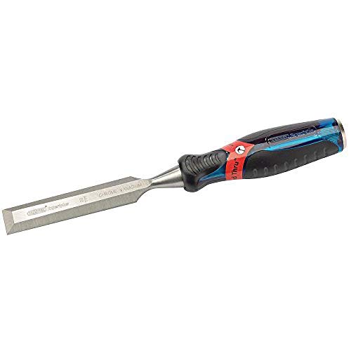 DRAPER Tools 24407 22 mm EXPERT PLUS SOFT GRIP Holzmeißel mit abgeschrägter Kante von Draper