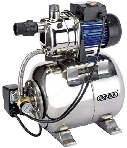 DRAPER Tools 31561 230 V Edelstahl Körper Booster Pumpe von Draper