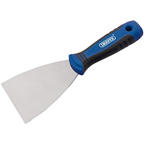 Draper 82662 Soft Grip Spachtel, 75 mm Klingenbreite, blau von Draper