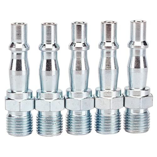 DRAPER Tools EAC BSP Stecker Kupplung Schraube Adapter, Blau, 1/4-Zoll, Set 5 Stück von Draper Tools