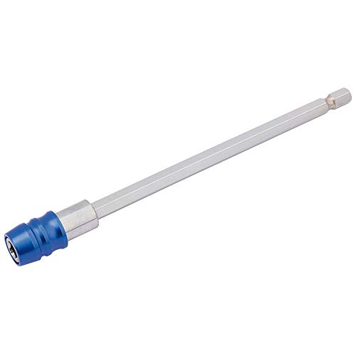 DRAPER Tools MH/QR/150/B 1/4-Zoll Weiblich x 1/4-Zoll Stecker Bit-Schnellwechselhalter, blau, 150 mm DRAPER Tools MH/QR/150/B 1/4-Zoll Weiblich x 1/4-Zoll Stecker Bit-Schnellwechselhalter, blau, 150 mm von Draper Tools