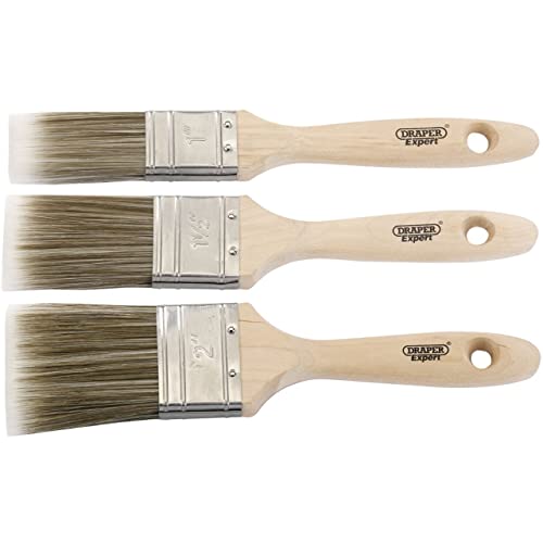 Draper 82509 Expert Malerpinsel, 3-teilig Pinsel Set von Draper