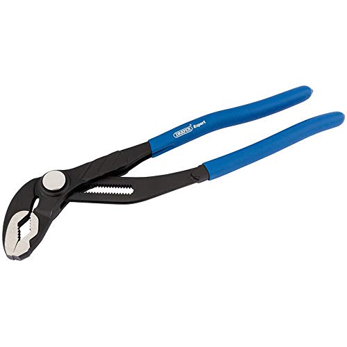 DRAPER Tools ewppb1 Expert Push Button Heavy Duty Wasserpumpenzange, blau, 300 mm DRAPER Tools ewppb1 Expert Push Button Heavy Duty Wasserpumpenzange, blau, 300 mm von Draper