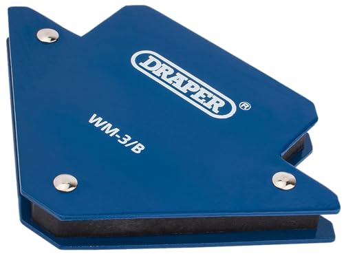 DRAPER Tools wm-3/B 118 W x 13D x 82H mm Mehrzweck Magnethalter, blau von Draper