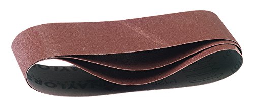 DRAPER apt12 C Körnung 40 Aluminium Oxid Schleifbänder, blau, 533 X 75 mm, Set von 3 von Draper