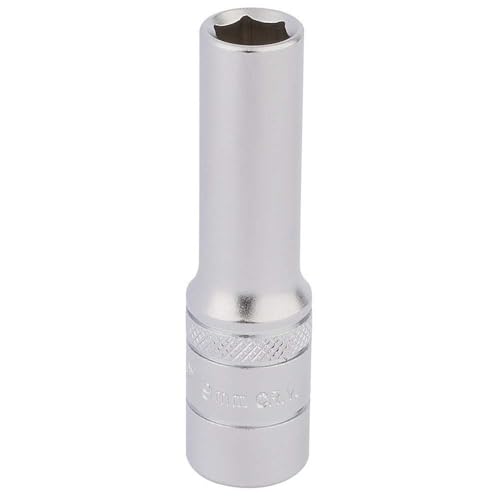DRAPER dt-mm/MS 3/20,3 cm Square Drive Hi-Torq & # 174; 6 Point Deep Socket (9 mm), blau von Draper