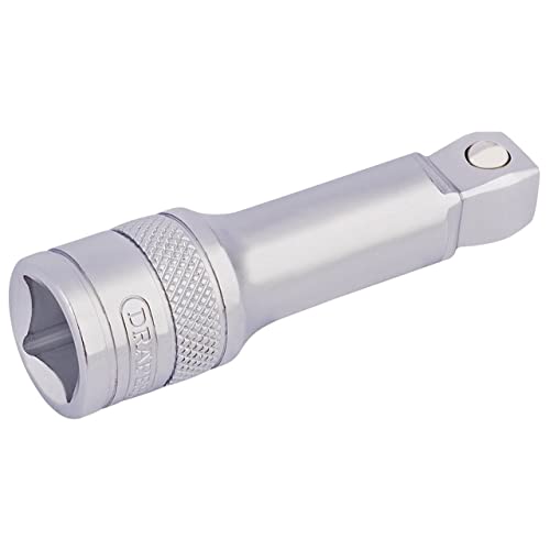 DRAPER h-wext/MS 1/5,1 cm Square Drive Satin Chrome Schwenkbare Verlängerung Bar (75 mm), blau von Draper