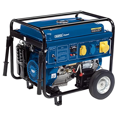DRAPER pg43 W Benzin Generator, blau, 4.0 KV DRAPER pg43 W Benzin Generator, blau, 4.0 KV von Draper