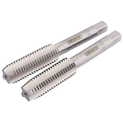 Draper 83802 12 mm grobe Handgewindebohrer Kegel und Dübel von Draper
