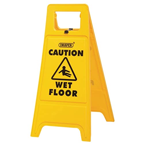 DRAPER wfws/B Wet Floor Warnschild, blau von Draper