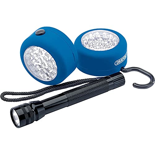 Draper 07611 Taschenlampen-Set 3-teilig Draper 07611 Taschenlampen-Set 3-teilig von Draper