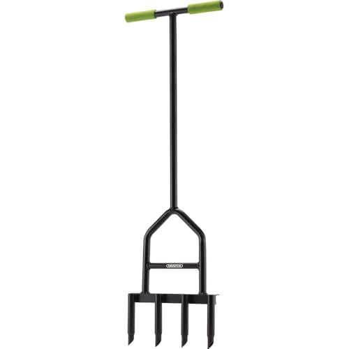 Draper 09973 Rasenbelüfter mit 4 Zinken, grün und schwarz Draper 09973 Rasenbelüfter mit 4 Zinken, grün und schwarz von Draper