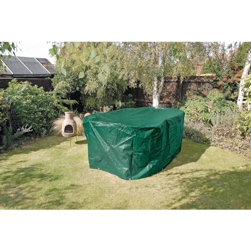 Draper 12911 Terrassenabdeckungs-Set, oval, 2300 x 1650 x 900 mm von Draper