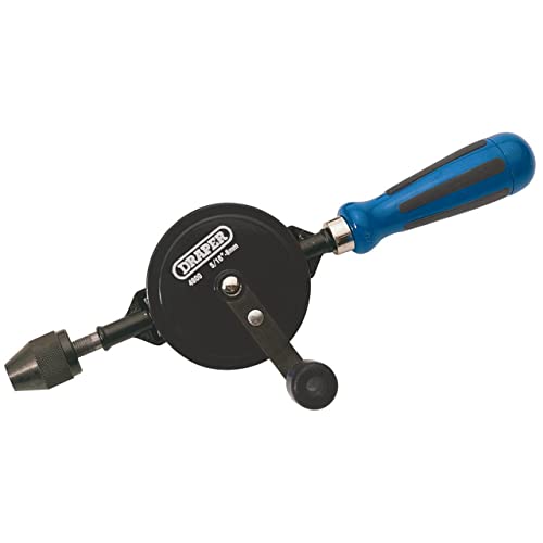 Draper 13838 Doppel-Ritzel Handbohrer, 8 mm, 3/8-Zoll Bohrfutter von Draper