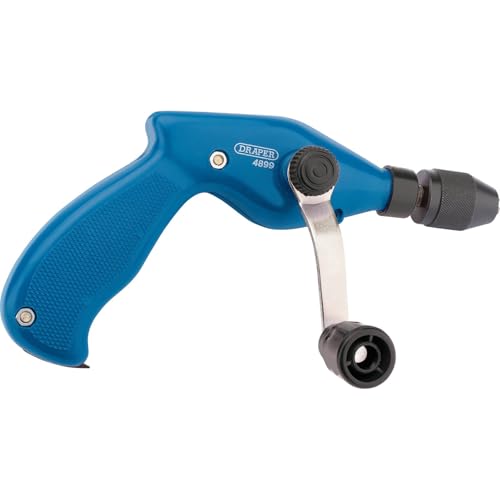 Draper 13841 Handbohrer mit Pistolengriff, 8 mm von Draper