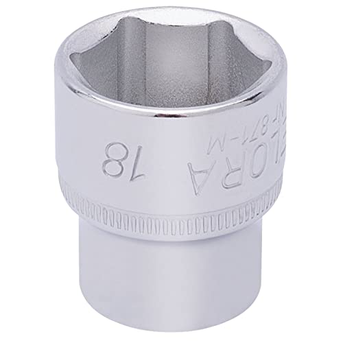 Draper 15235 18Mm 3/8" Square Drive Elora Hexagon Socket von Draper