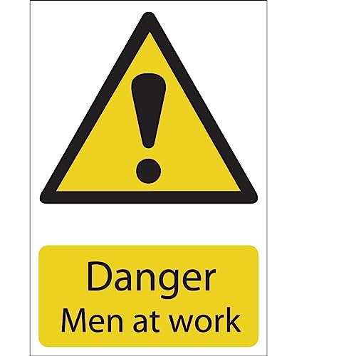 Draper 72441 Warnschild mit Aufschrift "Danger Men at Work" von Draper
