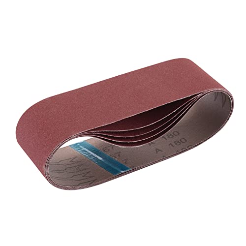 Draper 09243 Gewebe-Schleifband, 75 x 533 mm, Körnung 180, 5 Stück von Draper