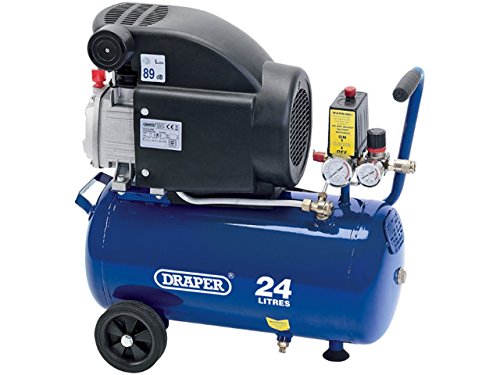 Draper Luftverdichter, 24 L 230 V 1.5 KW, 1 Stück, blau, 24980 von Draper