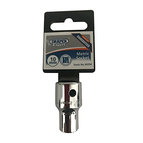 Draper 34354 Expert 10mm 1/2 Square Drive HI-Torq 12-polige Steckdose, 1 Stück von Draper