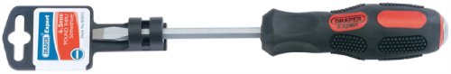 Draper 40056 Expert 6.5 X 150Mm 'Pound Thru' Plain Slot Screwdriver (Display Packed) von Draper