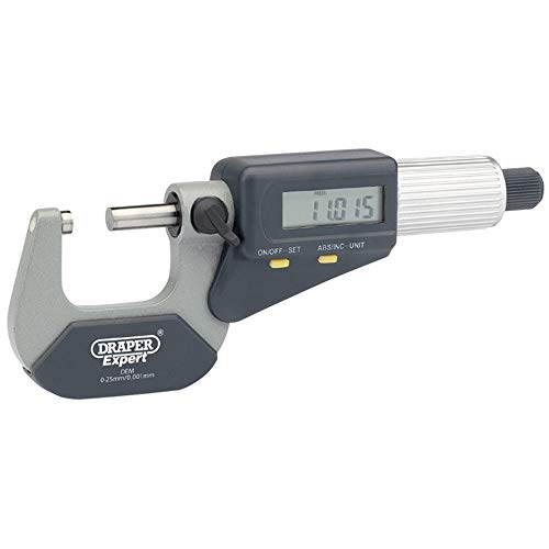 Draper 46599 Digitales Mikrometer, 0-25 mm von Draper