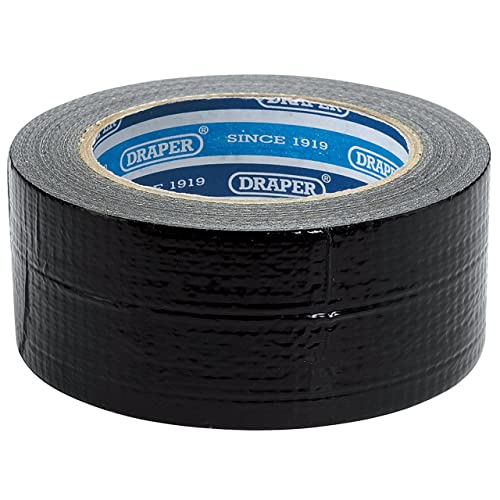 Draper 49432 Klebeband-Rolle 33 m x 50 mm schwarz Draper 49432 Klebeband-Rolle 33 m x 50 mm schwarz von Draper