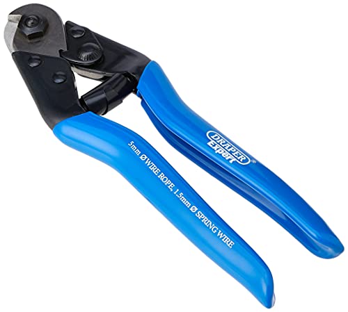 Draper Expert 190 mm Drahtseil oder Spring Wire Cutter, 1 Stück, 57768 von Draper