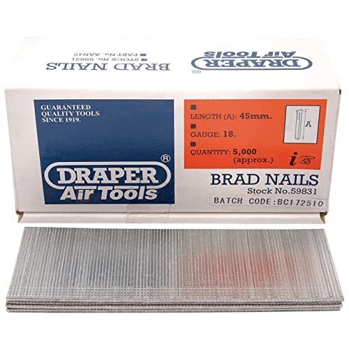 Draper 59831 Brad Nagel, 45 mm, 5000 Stück von Draper