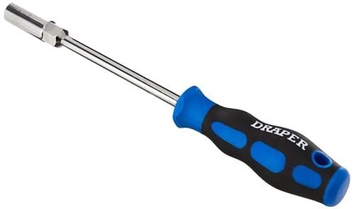 Draper Mutternspinner Weichgriff-Mutterspinner, Chrom-Vanadium-Stahl, blau, 11 mm von Draper