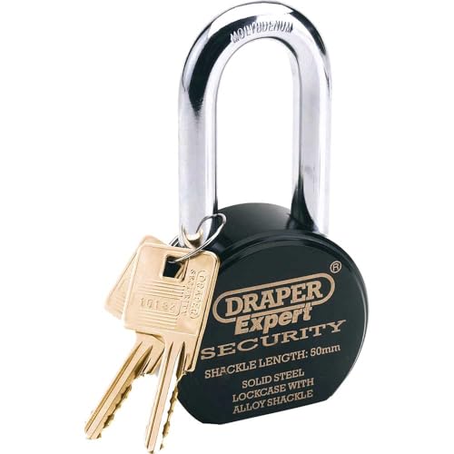 Draper 64207 Robustes Vorhängeschloss aus solidem Stahl Draper 64207 Robustes Vorhängeschloss aus solidem Stahl von Draper