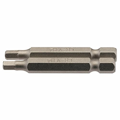Draper 64254 Sechskant-Einsatz-Bit, 4 mm, 6,35 mm, 50 mm lang, 2 Stück Draper 64254 Sechskant-Einsatz-Bit, 4 mm, 6,35 mm, 50 mm lang, 2 Stück von Draper
