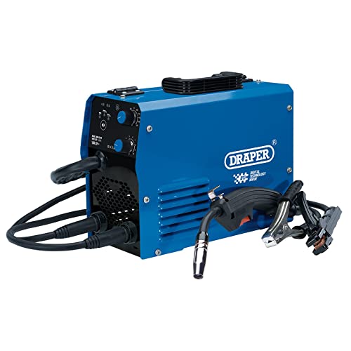 Draper 70049 Gasloser MIG Inverter Multiwelder Dti, 120A, blau, Einheitsgröße Draper 70049 Gasloser MIG Inverter Multiwelder Dti, 120A, blau, Einheitsgröße von Draper
