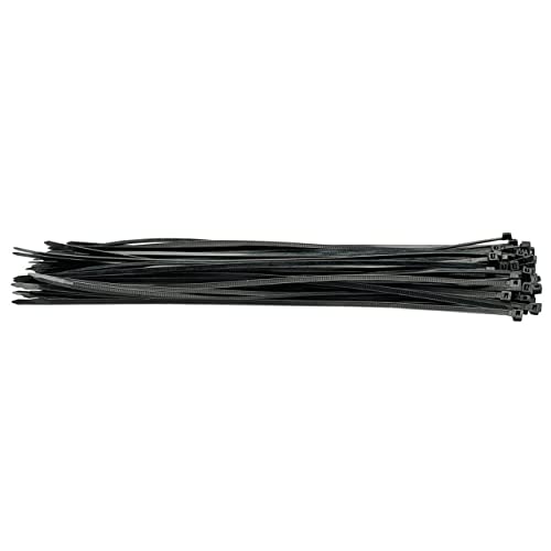Draper 70400 Kabelbinder aus Nylon, 4,8 x 400 mm, Schwarz, 100 Stück Draper 70400 Kabelbinder aus Nylon, 4,8 x 400 mm, Schwarz, 100 Stück von Draper