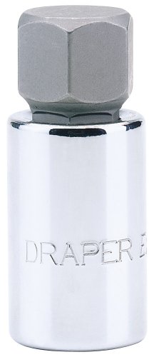 Draper 71201 Innensechskant-Bit 19 mm x 55 mm auf 1/2-Zoll Vierkant von Draper