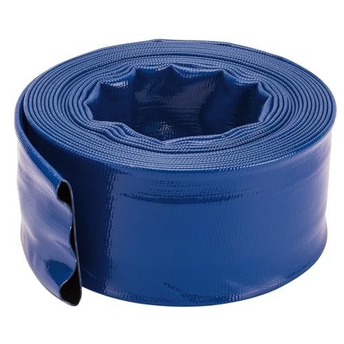 Draper 80720 Lay Flachschlauch, blau, 10 m x 75 mm von Draper